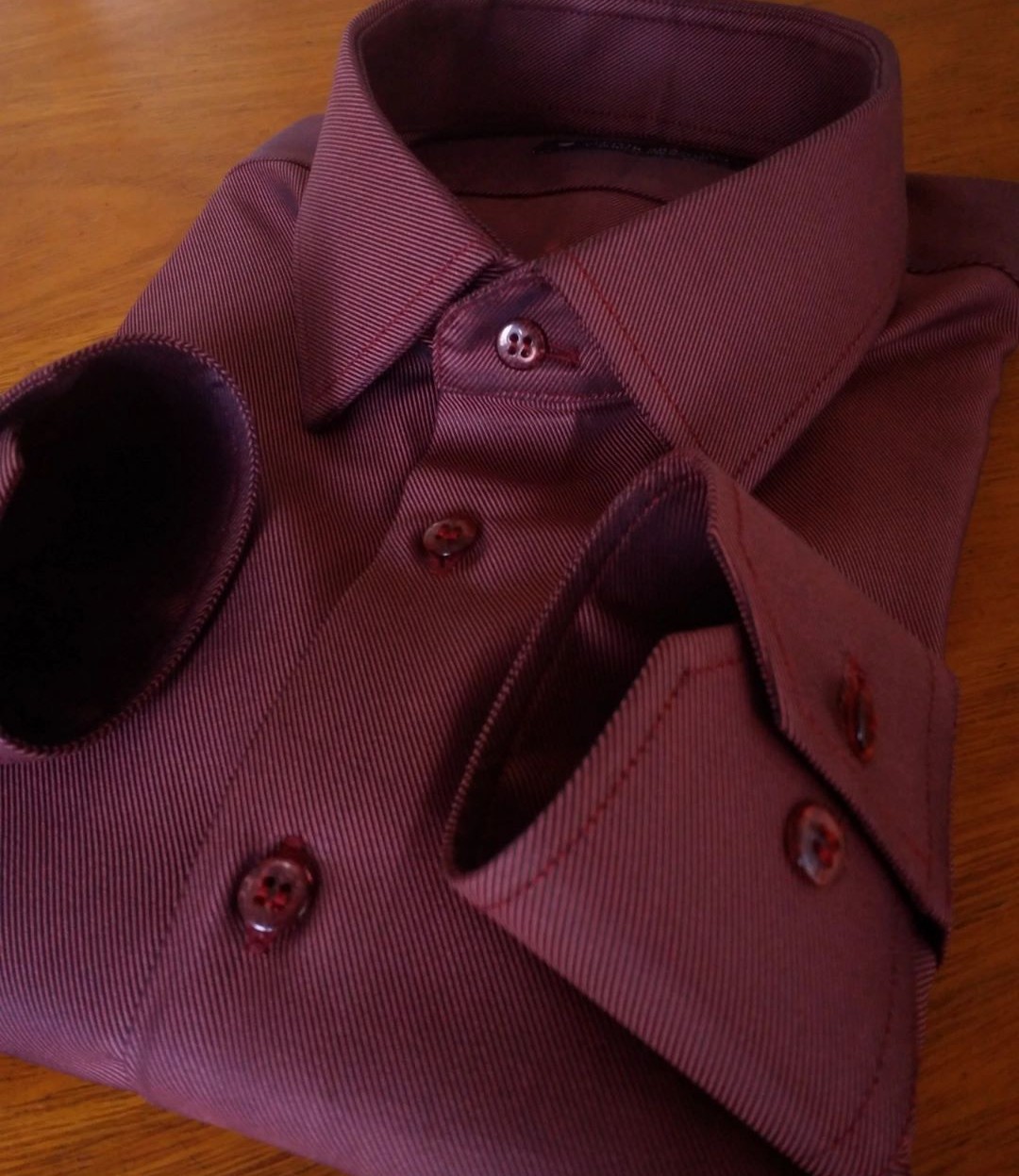 Camisa Fio Egípcio Designer — Bordeaux
