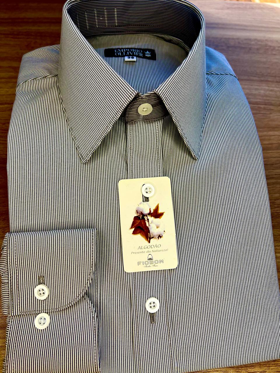 Camisa Classic Premium Fio 80 Grafite