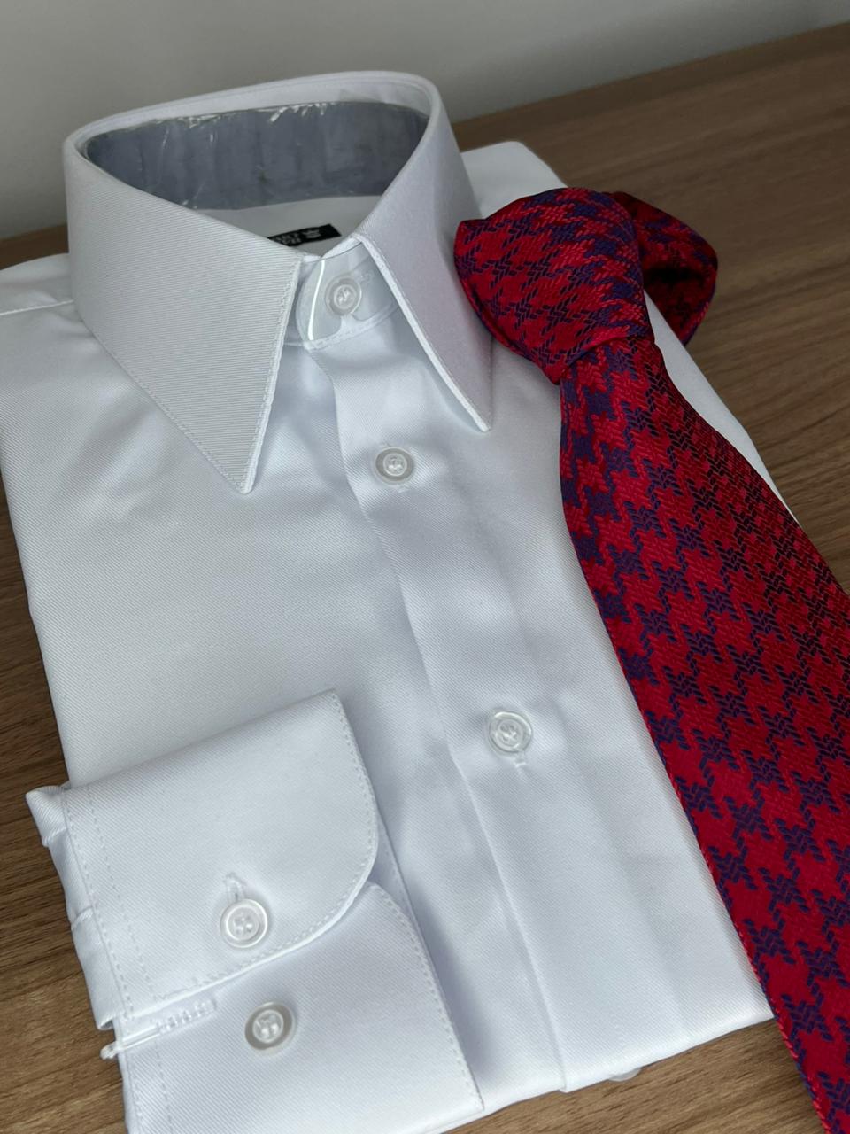 Camisa Gabardine Branca